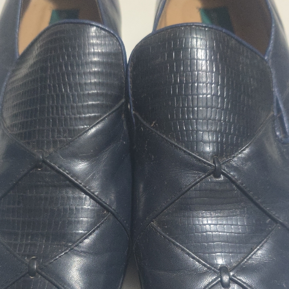 Blue Lizard Skin Shoes - Picture 2 of 8